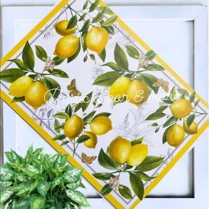 🍋Farmhouse Lemon Placemats Set of (6)